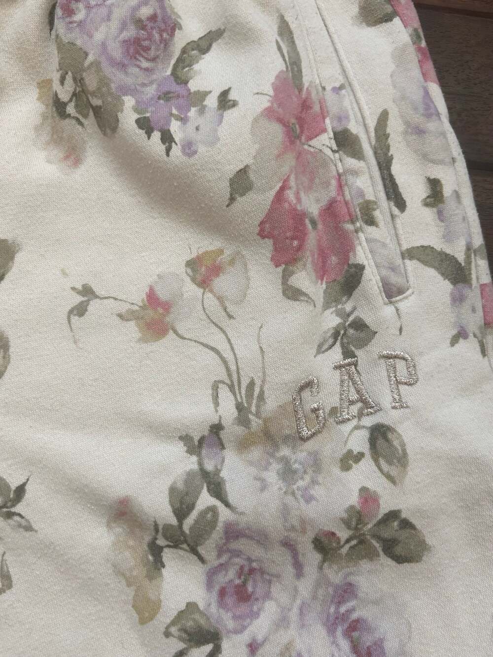 Gap x LoveShackFancy Floral Print Hoodie and Jogger Set Size S - Picture 12 of 15